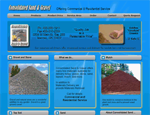 Tablet Screenshot of normansand.com